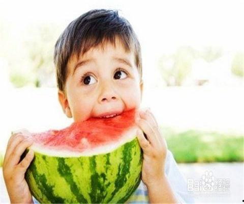 怎样阻止孩子吃瓜